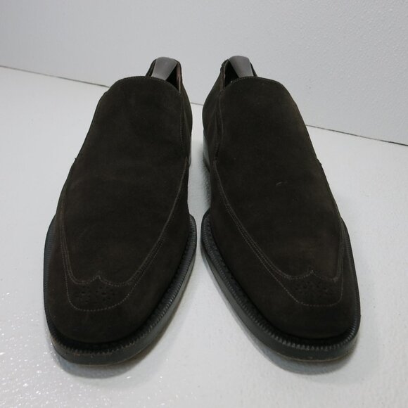 Steven Dann Suede Leather Dress Moc's Loafers Footwear Shoes Men's Italy sz 43 - Picture 6 of 7